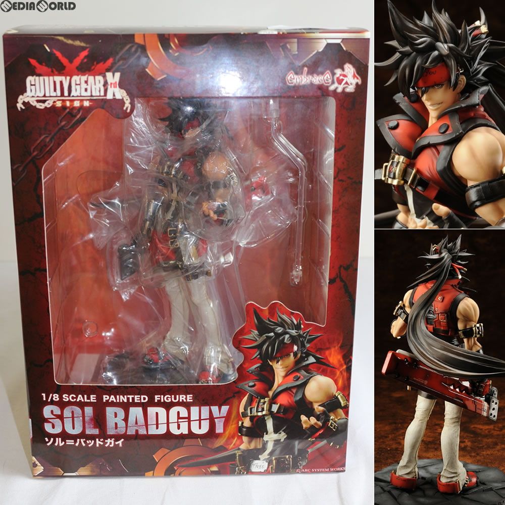 【ギルティギア】新品未開封　ソル・バッドガイ　1/8フィギュア　バッグ Amazon | 1/8スケールPVC完成塗装済フィギュア GUILTY GEAR Xrd