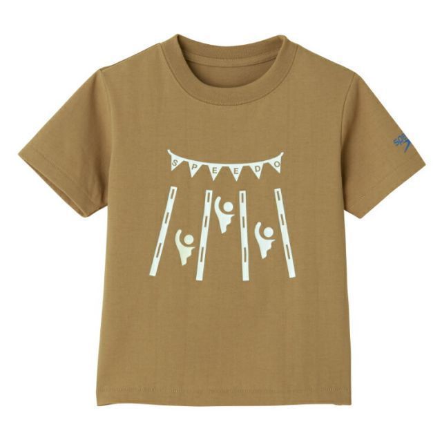 speedo スピード PLAY SUN TEE P コヨーテ Lサイズ SLB72302 CO | スポーツ スポーツ用品 服 衣類 衣料品 キッズ ジュニア 子供 Tシャツ シャツ オーガニックコットン フォトクロミック加工 環境配慮型