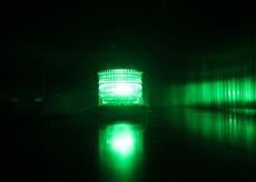 ソーラー式 LED 標識灯 クリアカバー 選べる オレンジ 赤 緑 色 漁場 海上 養殖場 イケス 防波堤 ケーソン 測量台 取水口 防水バッグ その他 