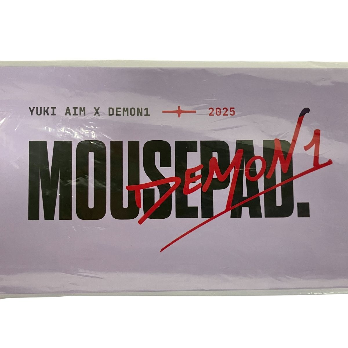 Yuki Aim x Demon1 Cloth mousepad 布マウスパッド ゲーミング