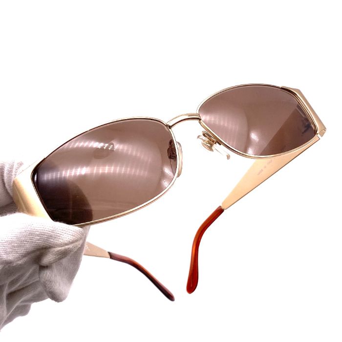 CHANEL シャネル ロゴ メタル サングラス eH0971N KANDAIZUMI_COM