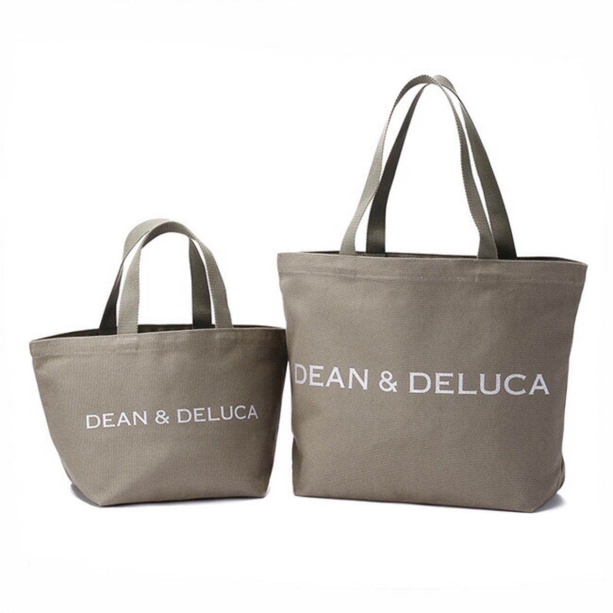 DEAN&DELUCA エコバッグ チャリティー オリーブ Sサイズ Lサイズ