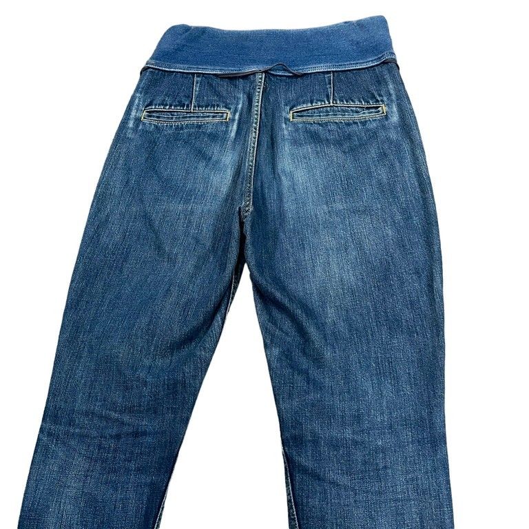 KAPITAL インディゴデニム切替テーパードサルエルイージーパンツ