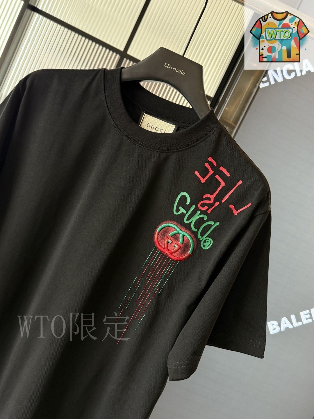 今日WTO】GUCCI 25SS Tee グッチ 25 春夏短袖 T-FQ90 - メルカリ