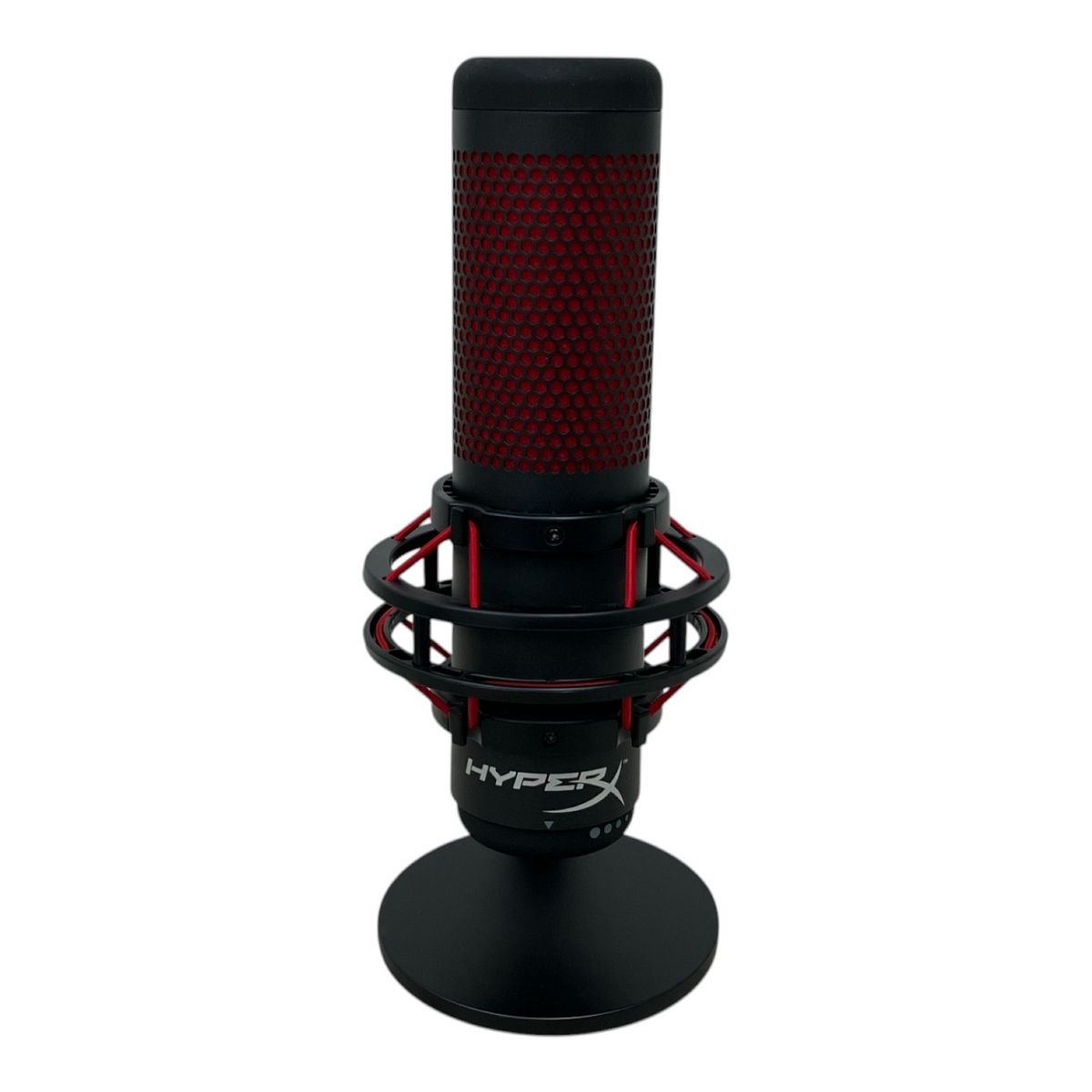 HyperX QuadCast スタンドアロンマイク マイクアーム付き 中古美品 HyperX QuadCast スタンドアロンマイク マイクアーム付き 中古美