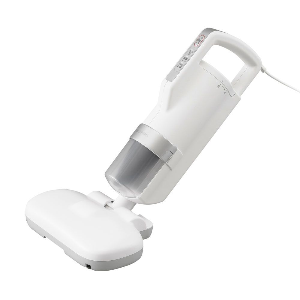 【公式】布団クリーナー アイリスオーヤマ 布団掃除機 布団用 ベッド 温風 ダニ対策 髪 ペット 抜け毛 花粉 安心延長保証対象 FCA-31PZ1-W *