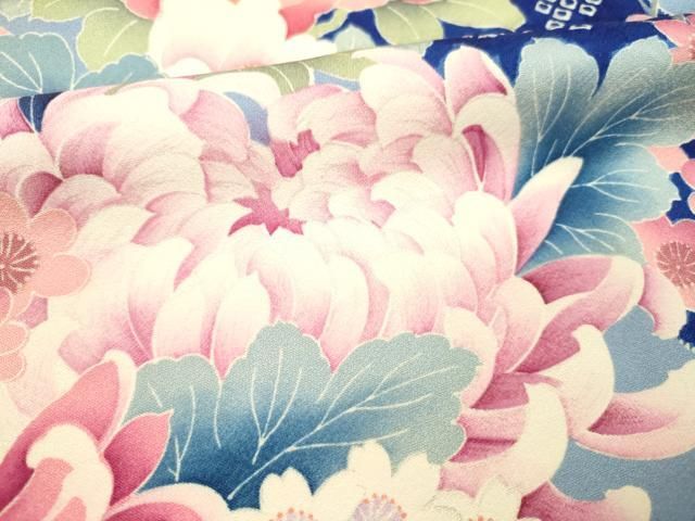 平和屋着物□豪華振袖 絞り 飾花文 銀彩 正絹 逸品 DAAT8863zy 平和