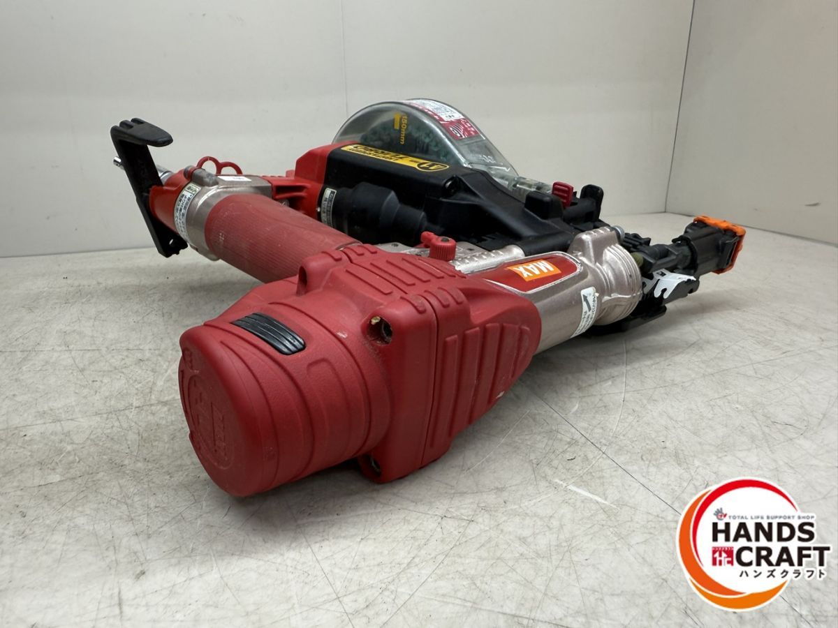 MAX マックス 41mm 常圧 ねじ打ち機 本体のみ TD-341G レッド - 中古工具・電動工具 - なんでもリサイクルビッグバン €€MAX マックス 常圧ねじ打ち機 41mm (本体のみ) TD-341G レッド