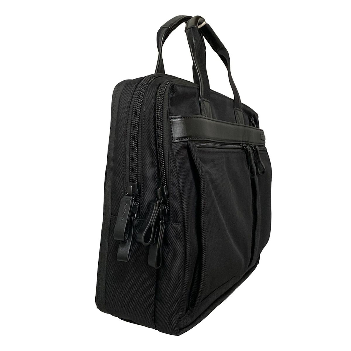 hartmann ハートマン ビジネスバッグ - 黒 コップス 3 ダブルコンパートメントブリーフ エキスパンダブル