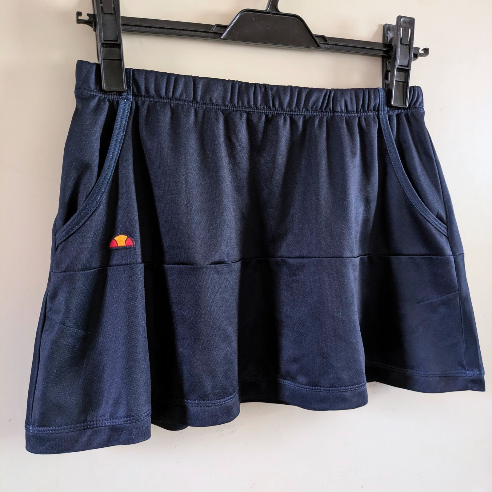 希少　ellesse テニスウェア　3点セット　ブラック　サイズM エレッセ ellesse テニス セットアップ 3点セット ブラック サイズM