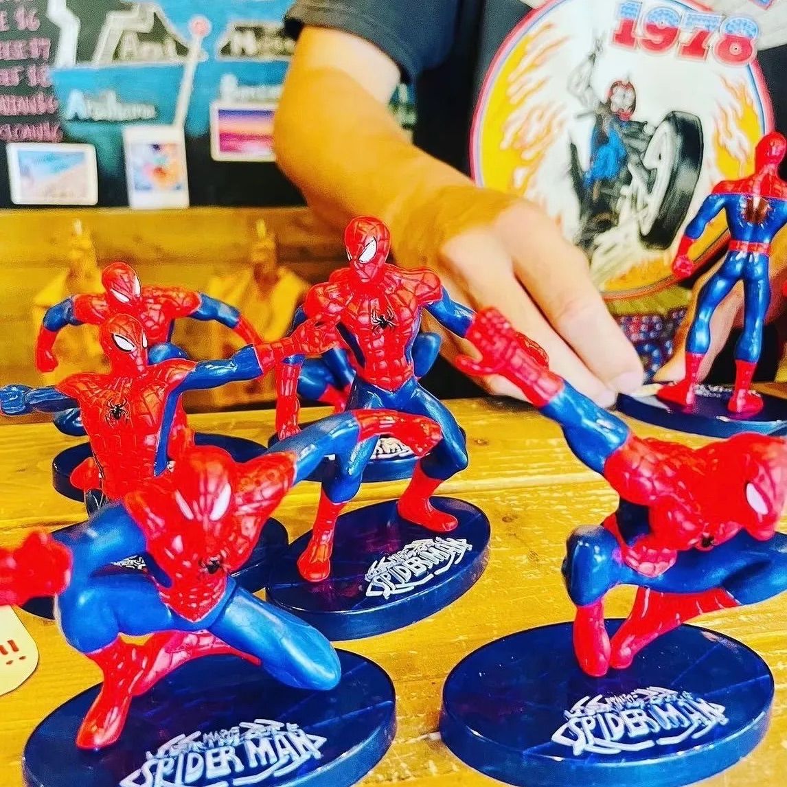 スパイダーマン ミニフィギュア ZD TOYS マーベル クラシックスパイダーマン 4インチ MARVEL