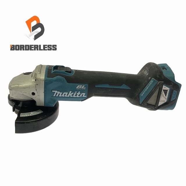 makita マキタ 18V 125mm 充電式ディスクグラインダー GA512D 本体のみ コードレス ディスクサンダー 研磨 研削 切断 104535