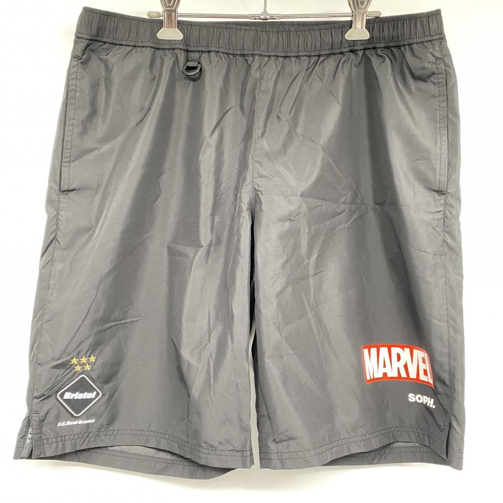 【中古】F.C.Real Bristol × MARVEL 20SS トレーニングショーツ サイズXL ブラック FCRB-200115 エフシーレアルブリストル マーベル[17]