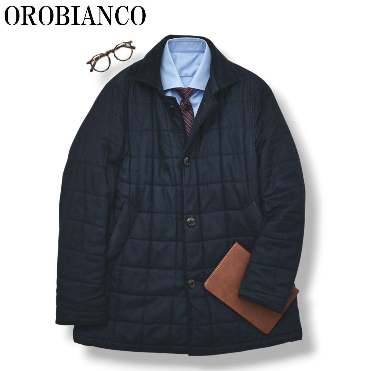 オロビアンコ コート 希少】オロビアンコ キルティングコート M