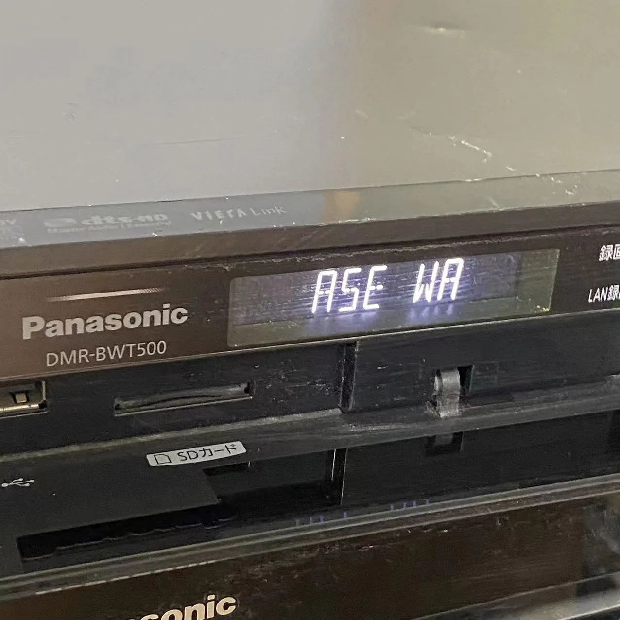 通電ok Panasonic BD-NT1200 本体のみ 通電ok Panasonic BD-NT1200 本体のみ - メルカリ