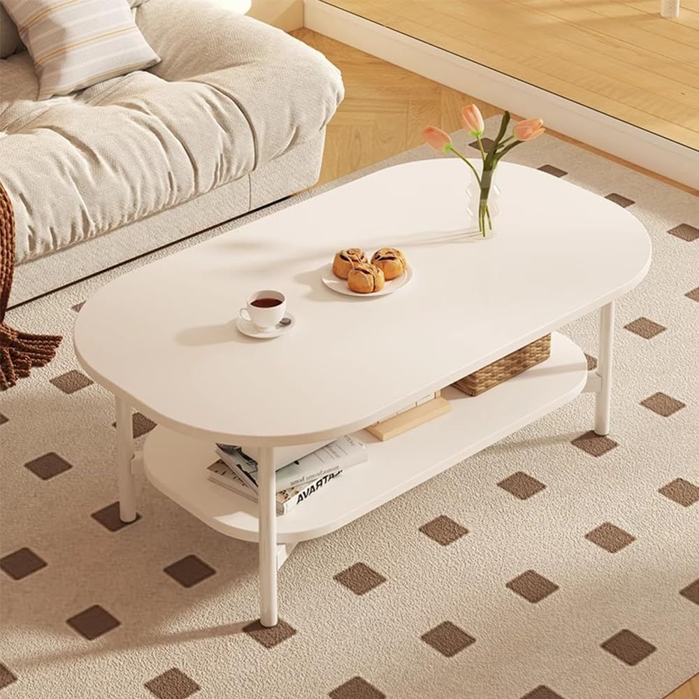 収納付き 収納棚付き 幅95x奥行40x高さ42cm 組立簡単 一人暮らし 省スペ一ス テ一プル ロ一テ一プルおしゃれ ローテーブル ロ一テ一プル 白 LBFXQ リビングテ一プル