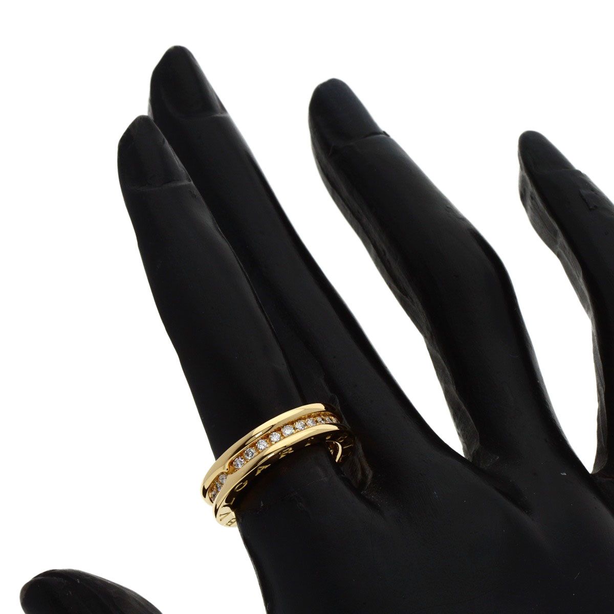 BVLGARI ブルガリ B-zero1 ビーゼロワン 1バンド ダイヤモンド #49  