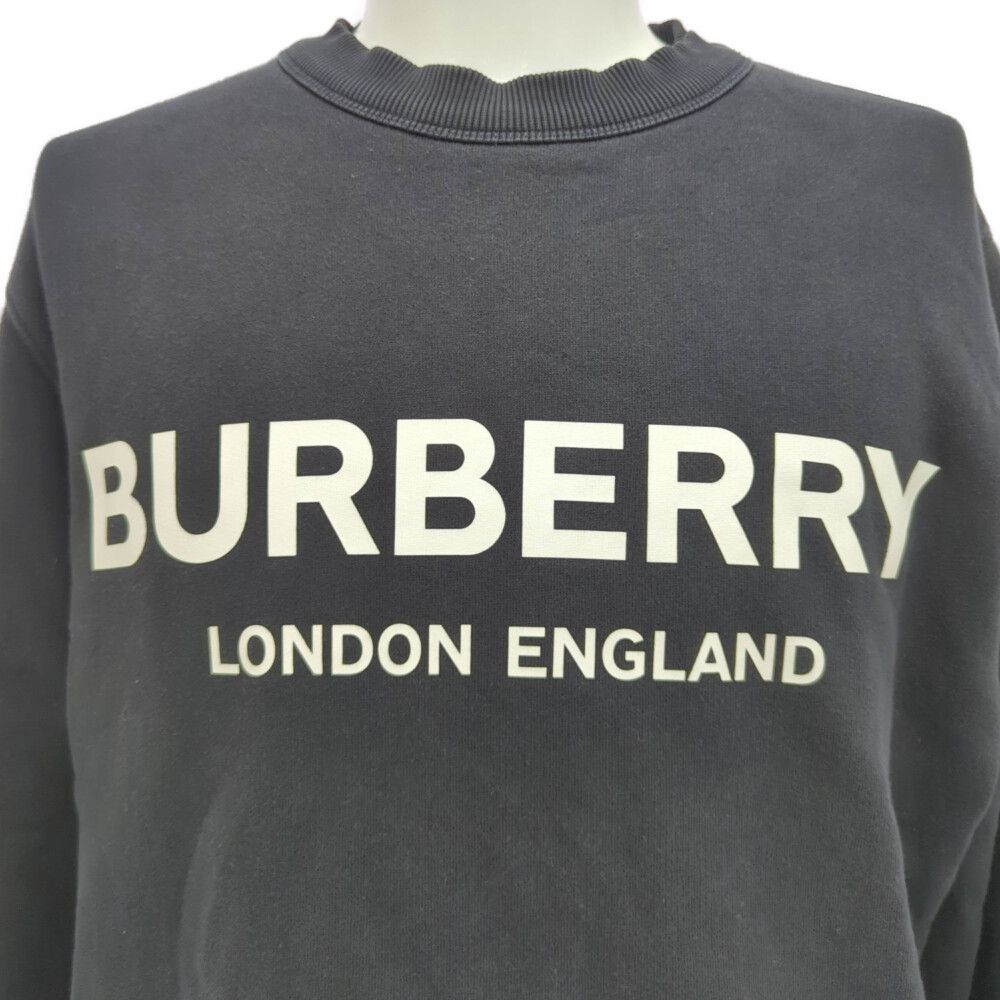 BURBERRY バーバリー ビッグ ロゴプリント スウェット・パーカー BURBERRY バーバリー ビッグ ロゴプリント スウェット・パーカー