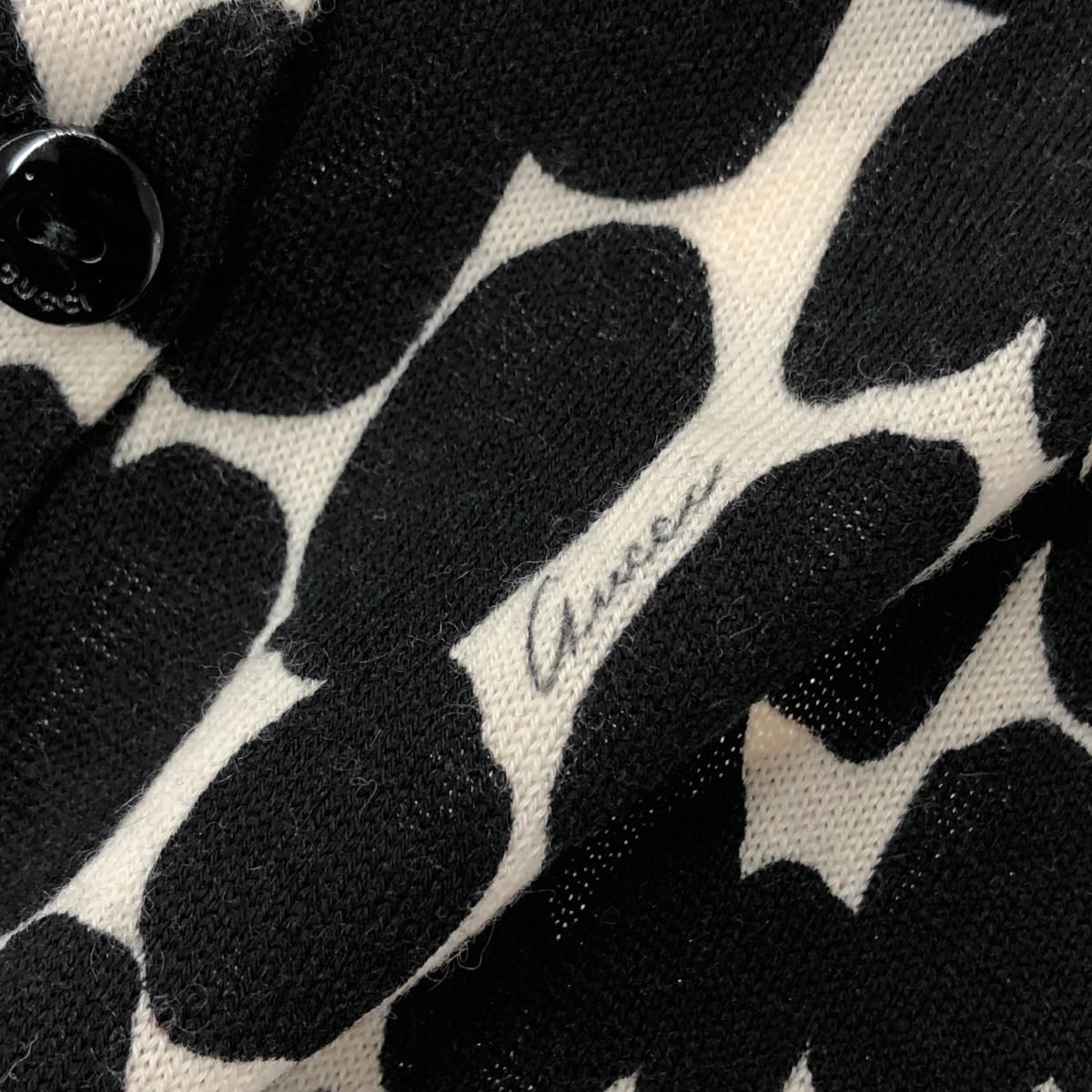 GUCCI グッチ カーディガン サイズ:XS 192325・X4106 ブラック