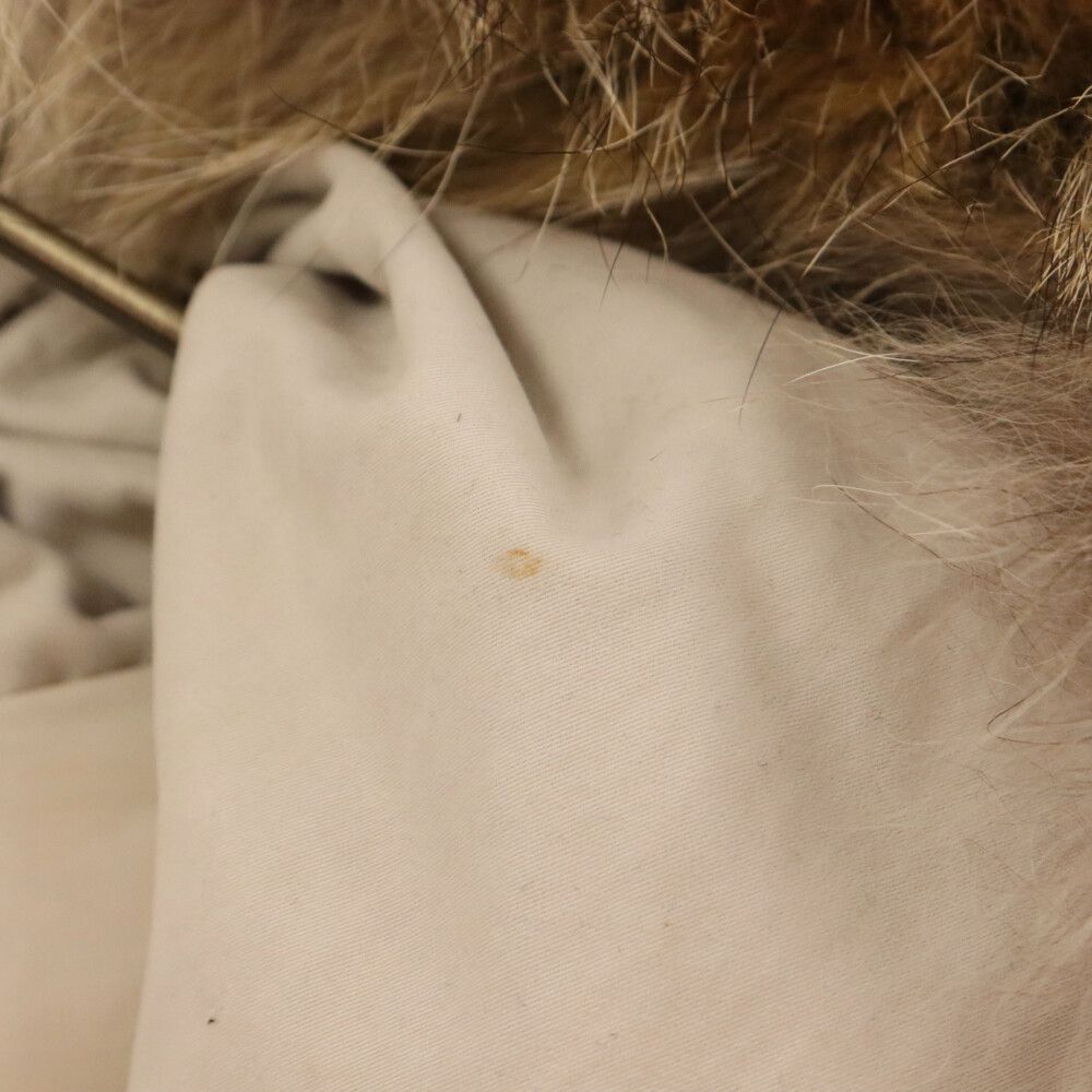STONE ISLAND (ストーンアイランド) FUR COLLAR DOWN ロゴワッペン 
