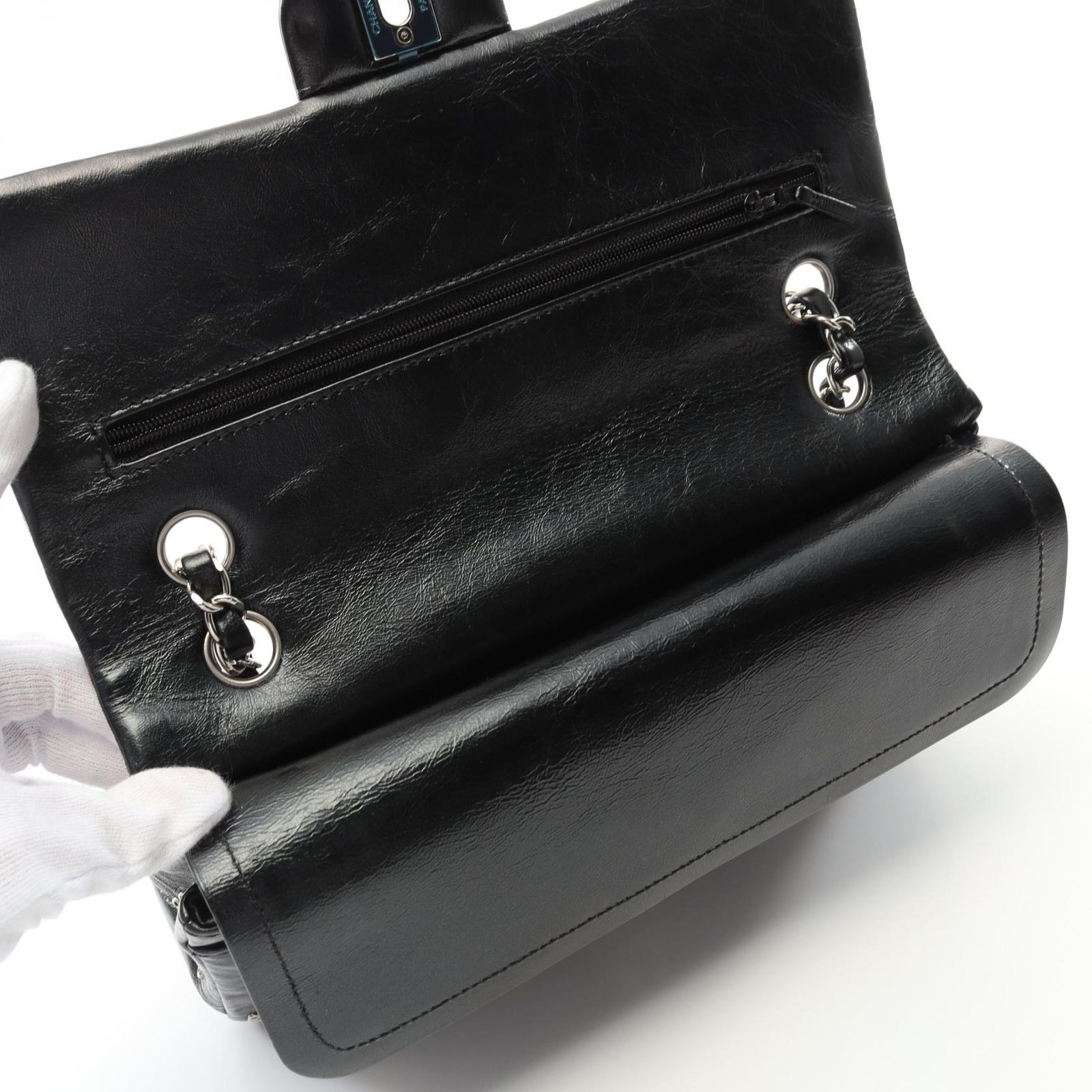 シャネル CHANEL ショルダーバッグ エアライン マトラッセ Wフラップ 
