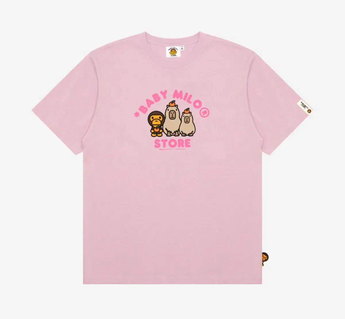 A BATHING APE カモフラージュ Tシャツ トップス ピンク Bape ベイプ