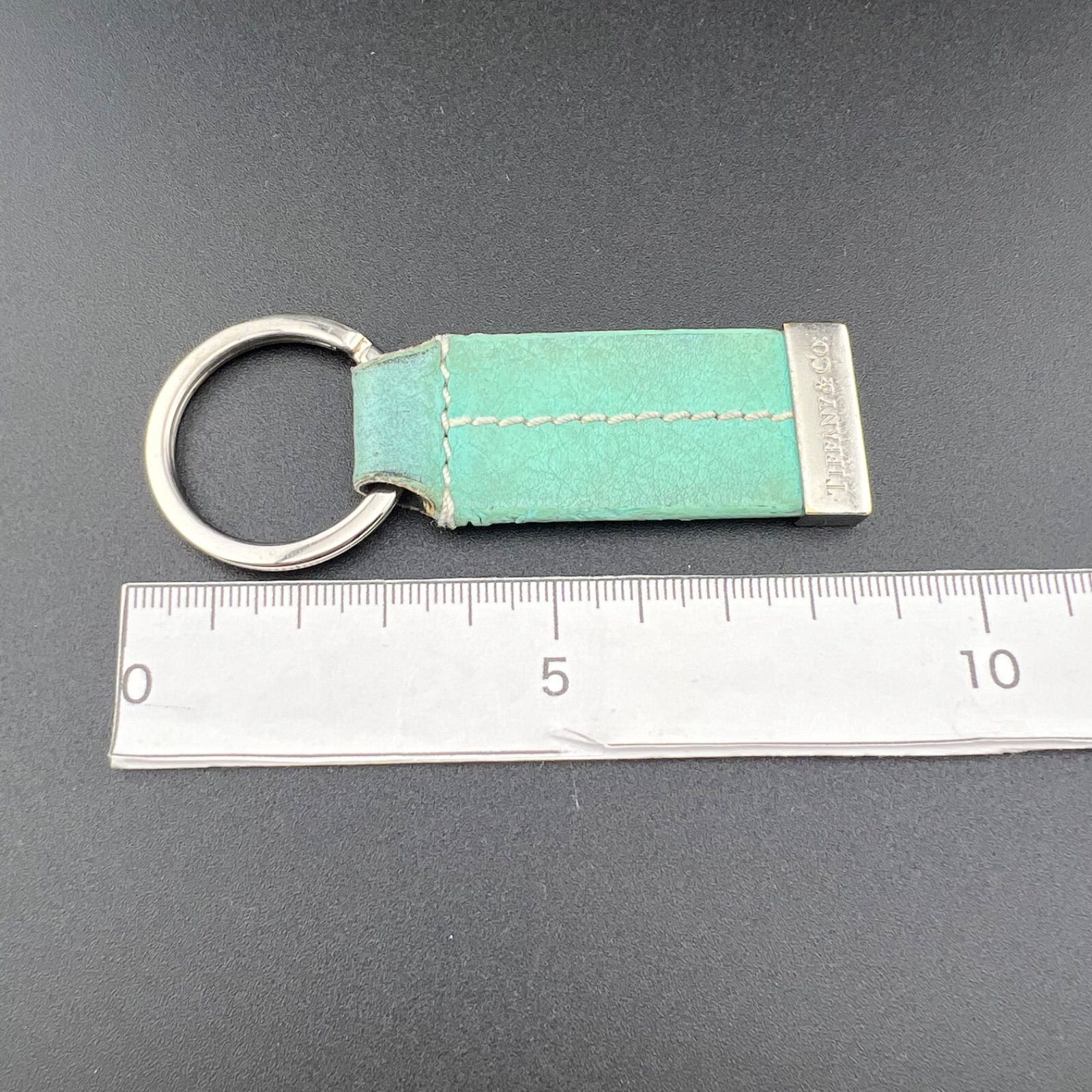 専用 ティファニー ターコイズブルー レザー キーリング ホルダー ティファニー ターコイズブルー レザー キーリング ホルダー