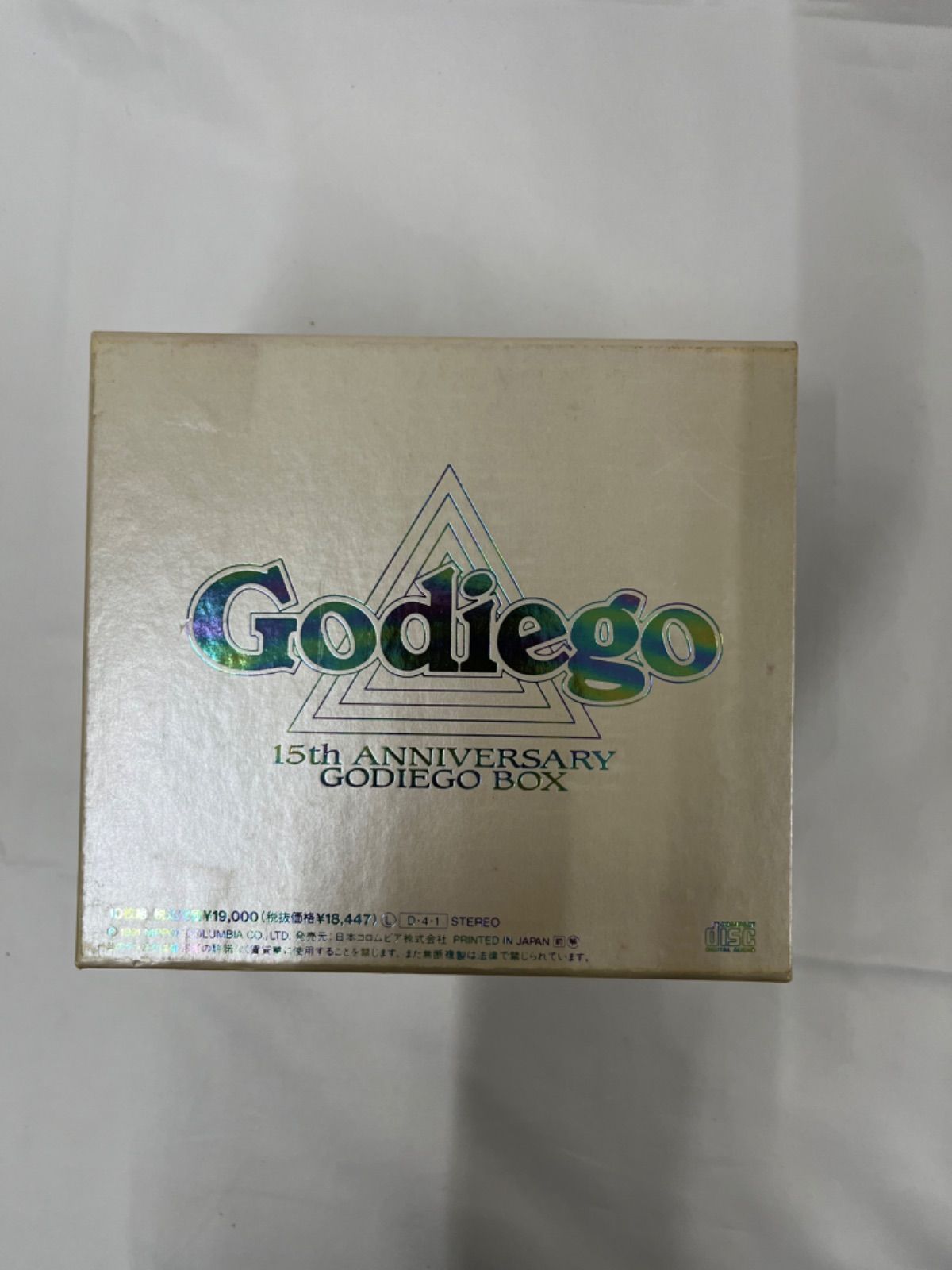 ゴダイゴ / 15th ANNIVERSARY GODIEGO BOX 管6.235