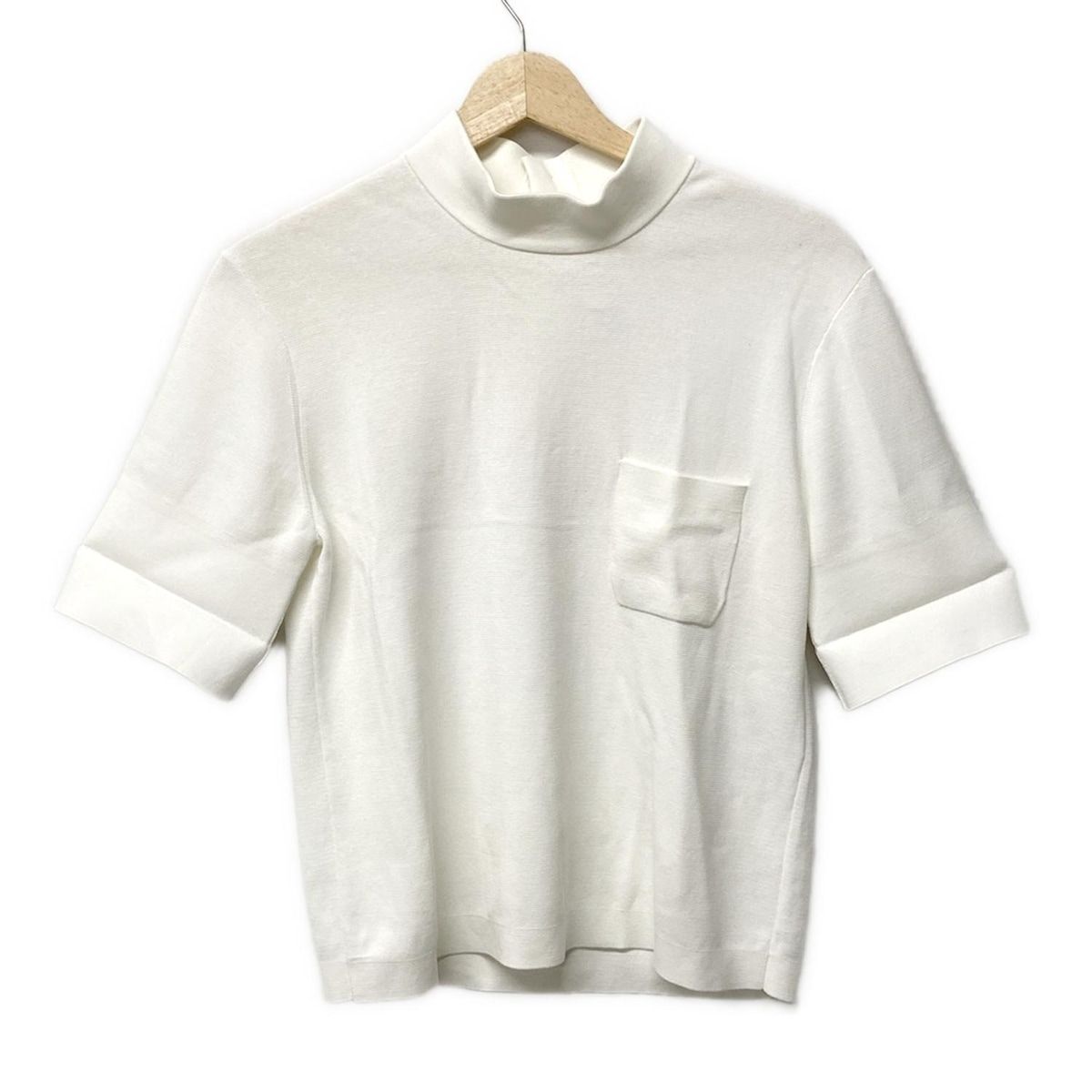 シャネル長袖トップスカラー白サイズ38ニット CHANEL - CHANEL シャネル レディース ココビーチ ニット