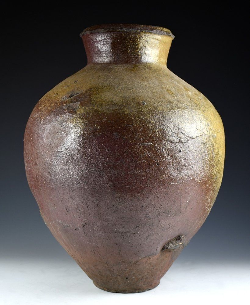 古常滑 大壷 鎌倉 室町時代 検） 古備前 古信楽 古伊賀 常滑焼