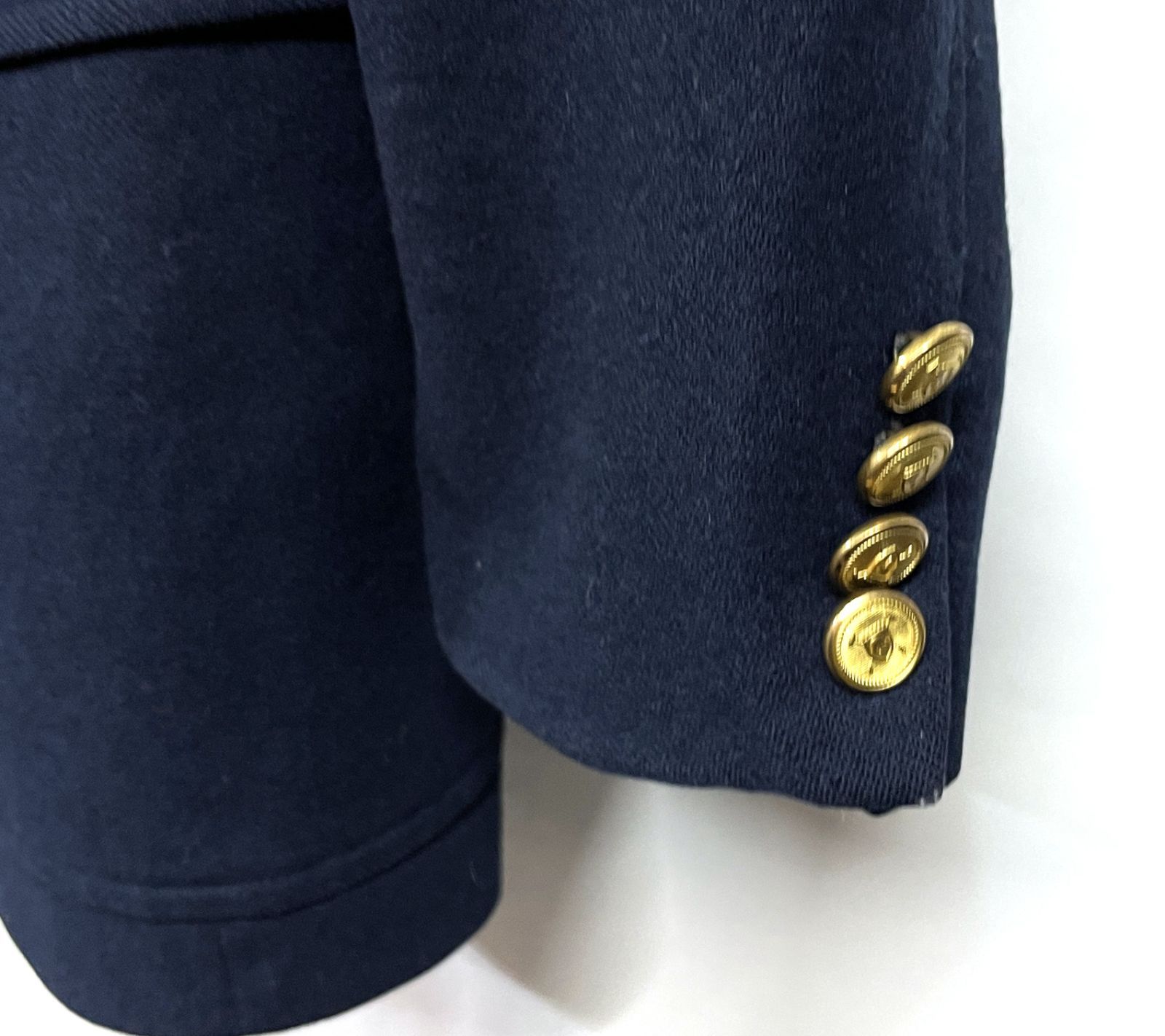 80s USA製 ラルフローレン テーラードジャケット ヴィンテージ 金ボタン 80s Ralph Lauren 紺ブレ 金ボタン USA製 | VOLAR