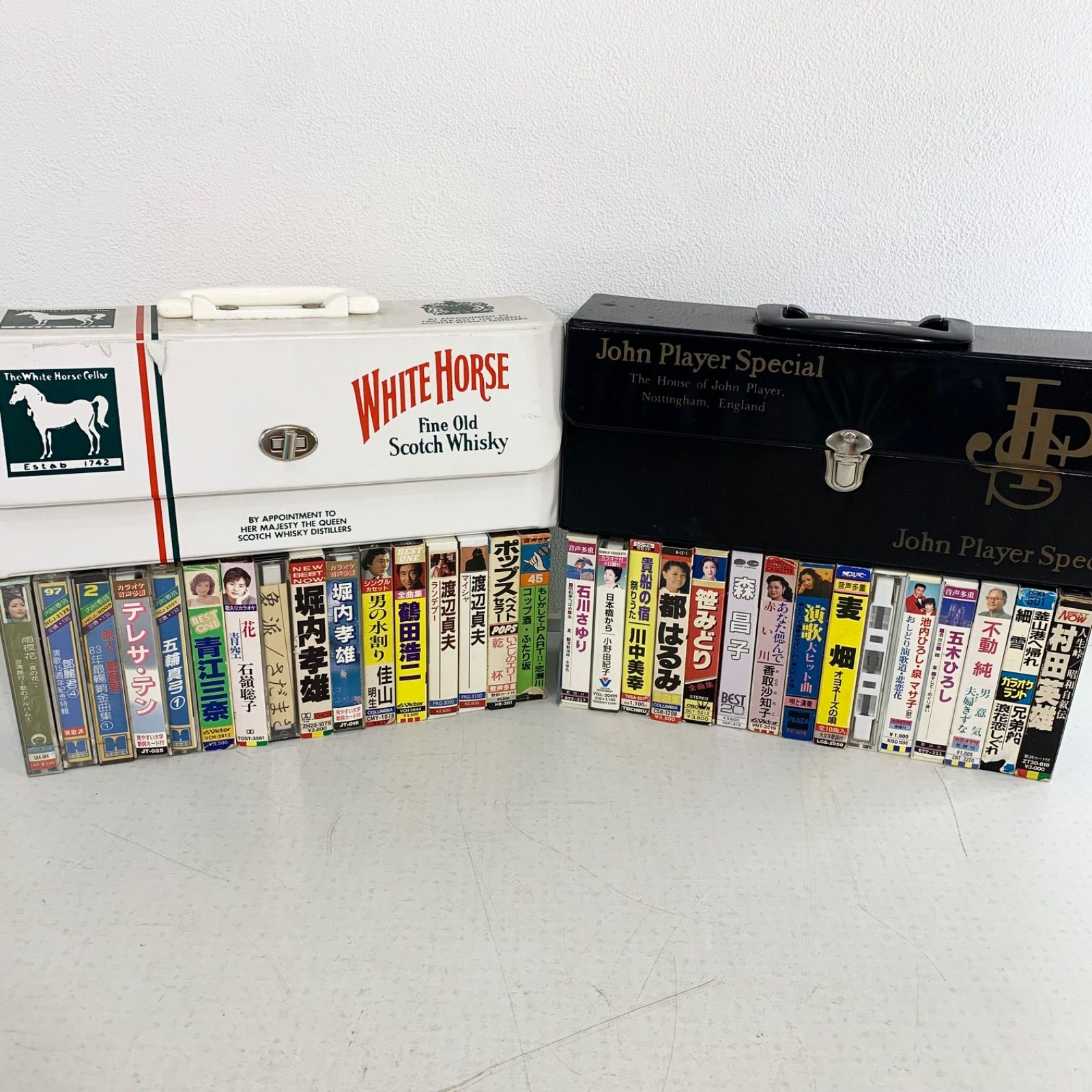 カセットテープ 31個 昭和レトロ 都はるみ テレサテン 五木ひろし