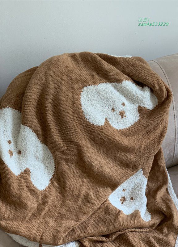 家のいいもの柔らかニット毛布大きな立体ソファ昼寝毛布旅行毛布 am4a523229