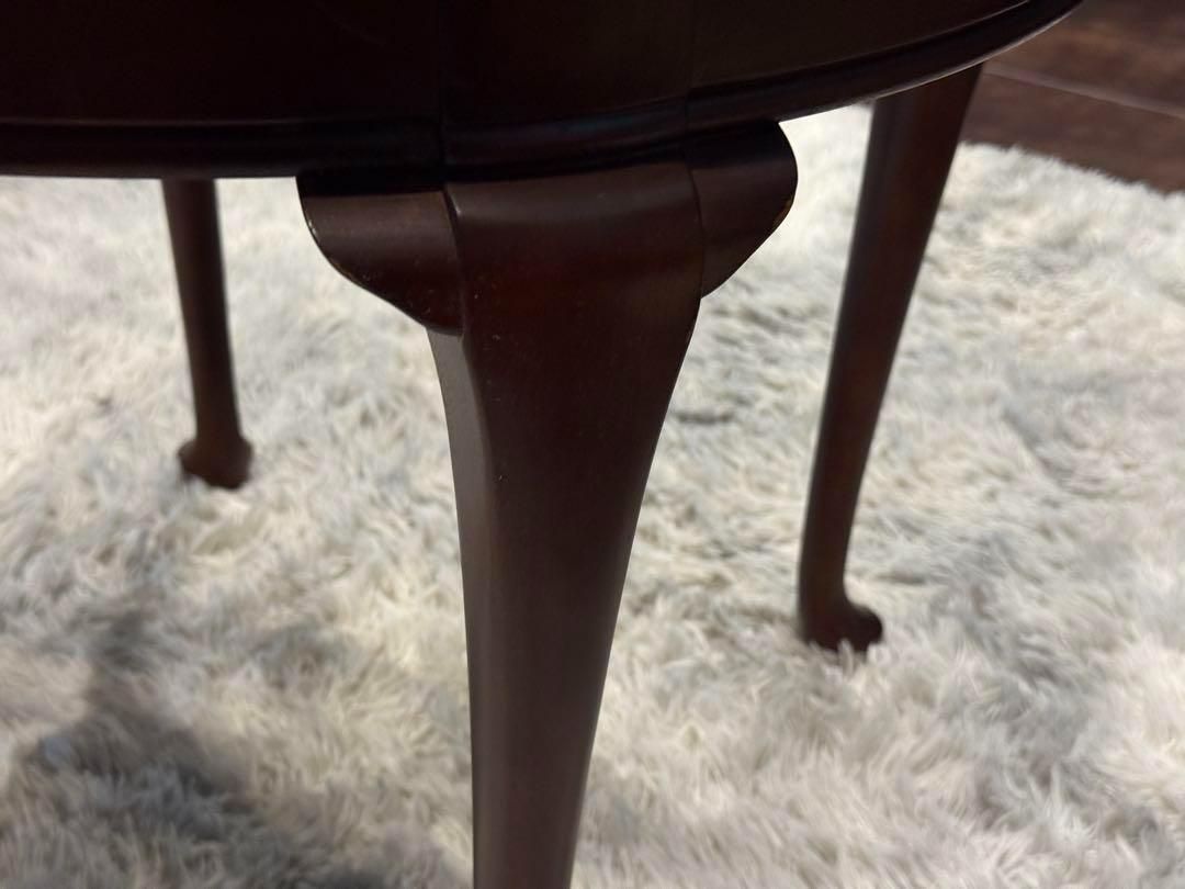 maruni クラシック 猫脚 ラウンドテーブル ガラステーブル マルニ USTAUSTRALIA_COM_AU