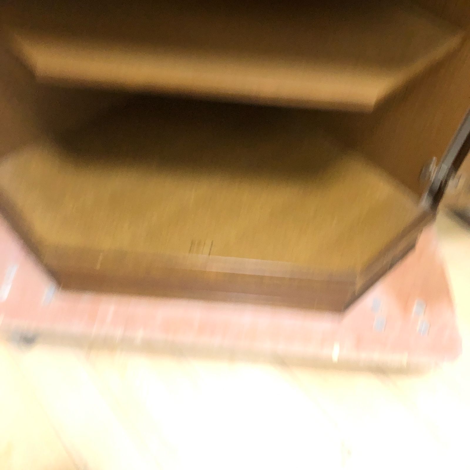 池太木工 シャネル コーナー飾棚 ガラスキャビネット 木製 ビンテージ