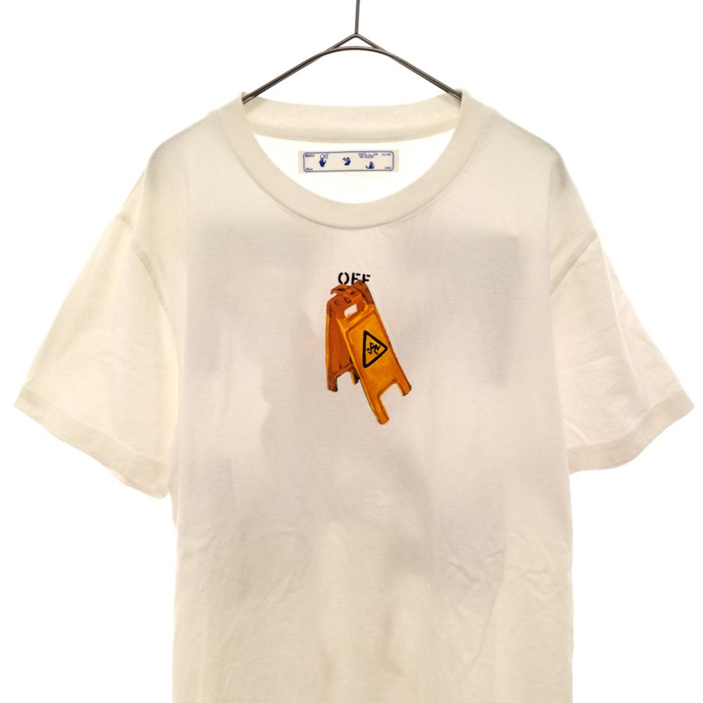 OFF-WHITE (オフホワイト) 20AW PASCAL PRINT S/S SLIM TEE スケルトン 