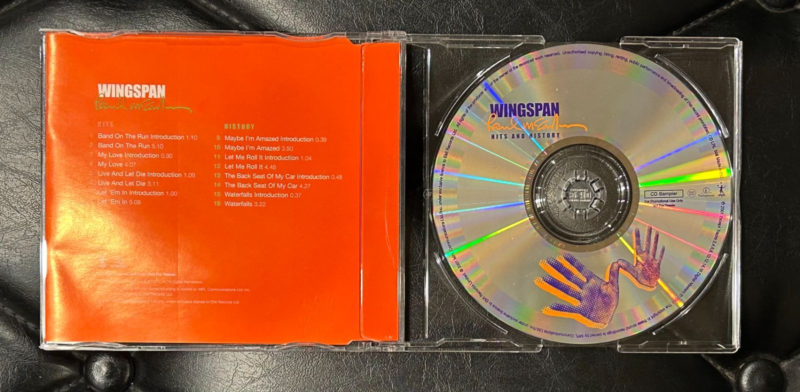 プロモ・サンプラーCD】Paul McCartney 「Wingspan (Hits And History 
