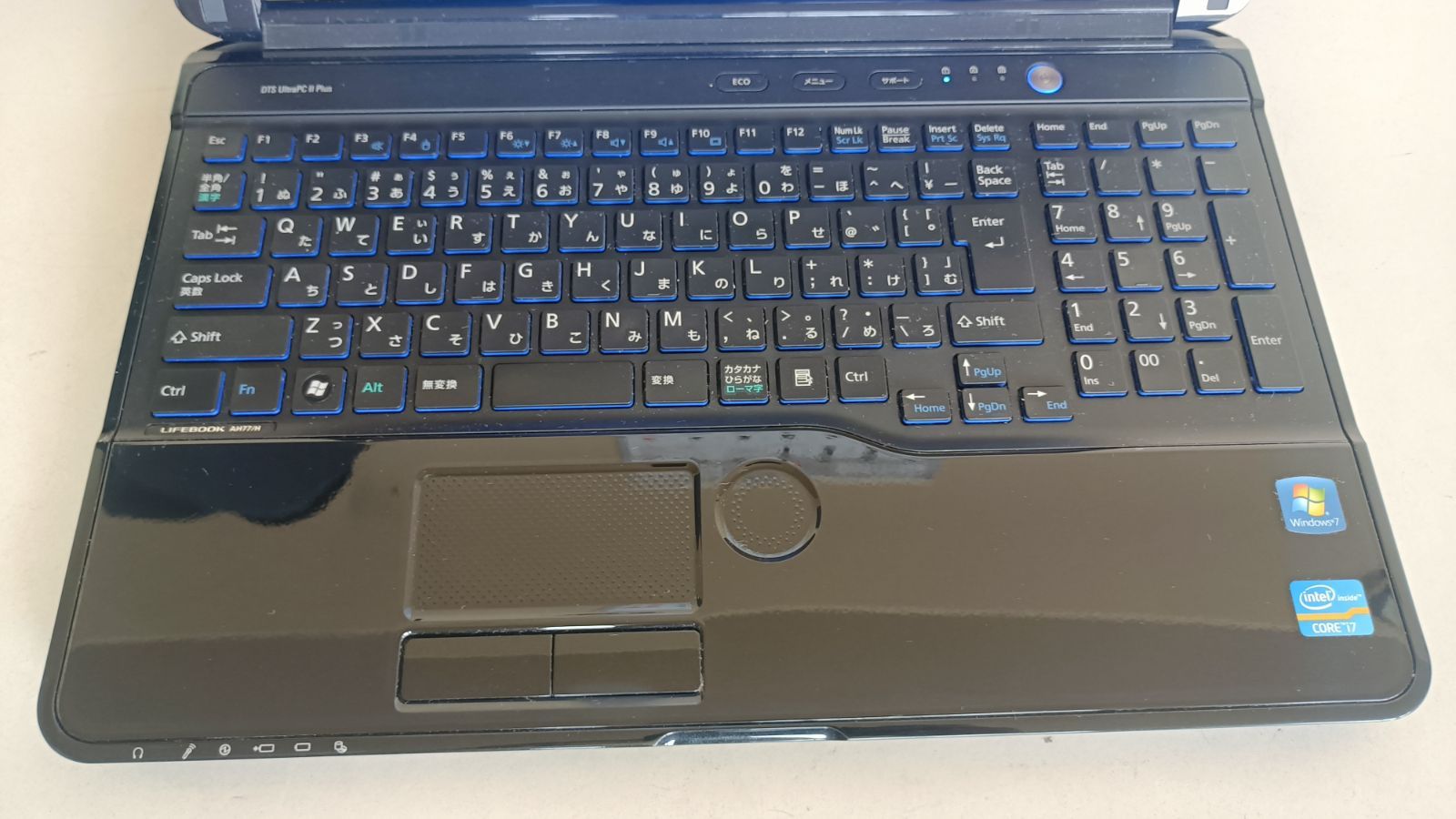 ノートパソコン 富士通 Core i7 Blu-ray FMV SSD 富士通（光学ドライブ