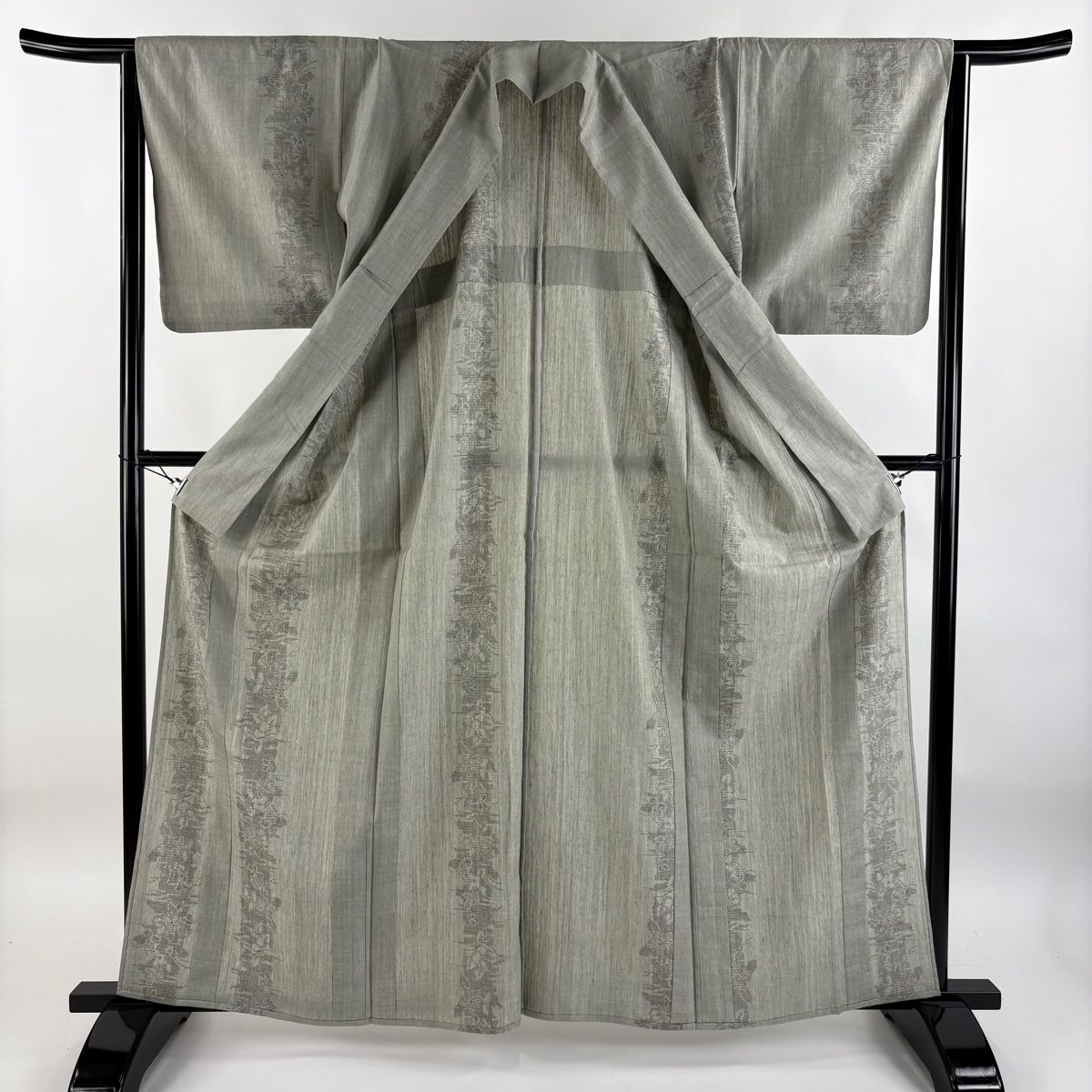 紬 身丈157.5cm 裄丈62.5cm 正絹 秀品