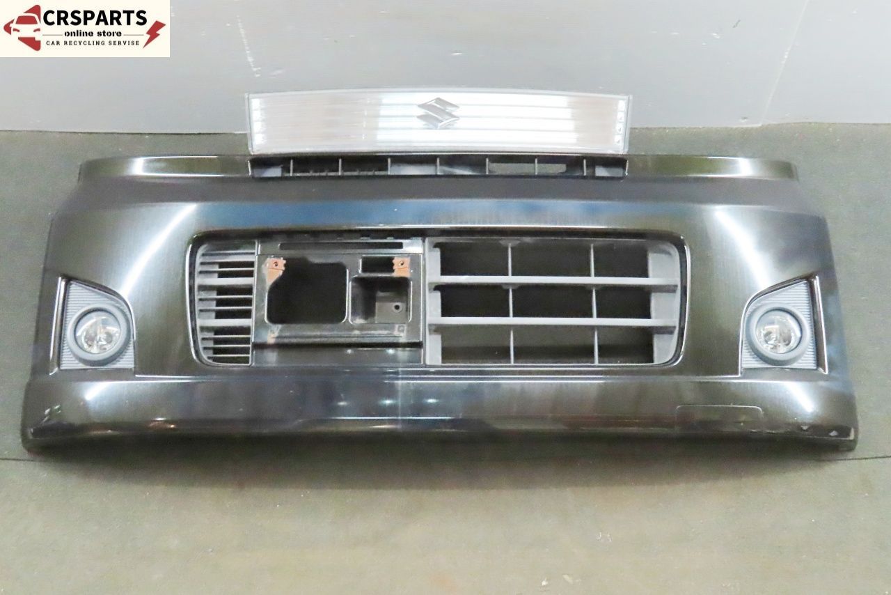 ワゴンR スティングレー MH22S 純正 フロント バンパー フォグ付 社外HID ZHY 71711-65K0 No 13798