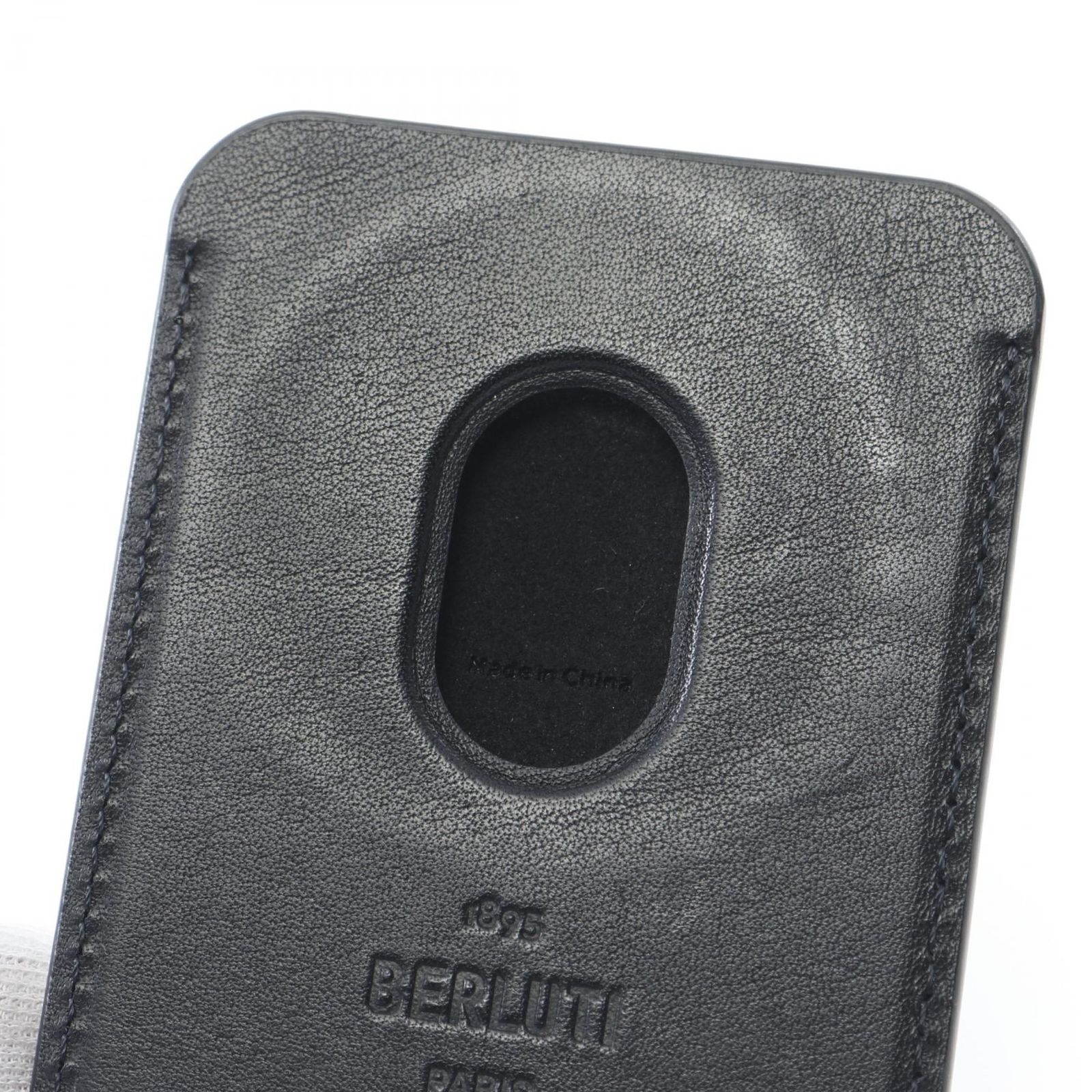 ベルルッティ Berluti カードケース スクリットレザー マグネット式  