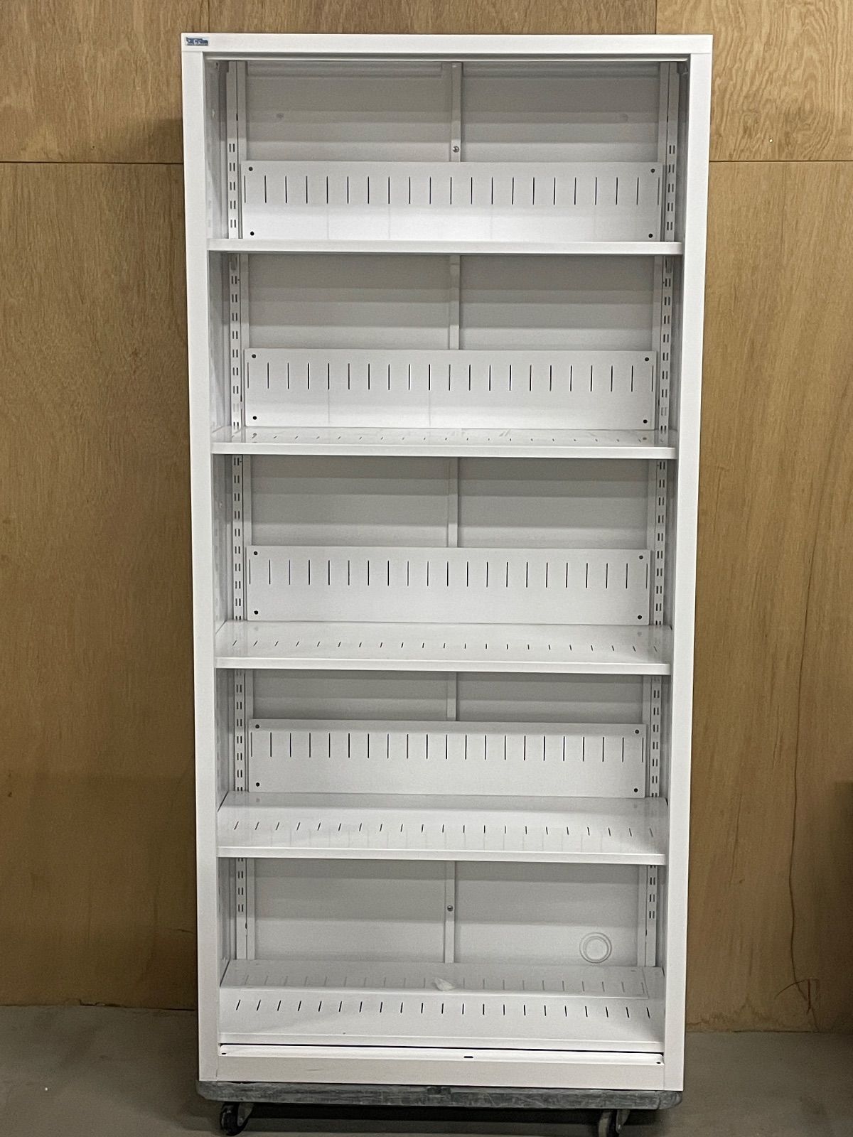 GK122 山口県下松市より オープン書庫 Ceha 幅88cm 奥40cm 高185cm キャビネット オフィス家具 事務機器