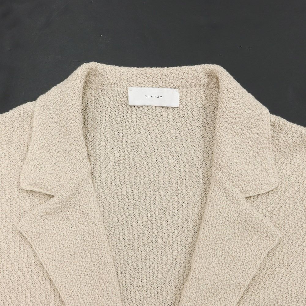 DIKTAT ディクタット カーディガン アウター メンズ Cardigans Sand