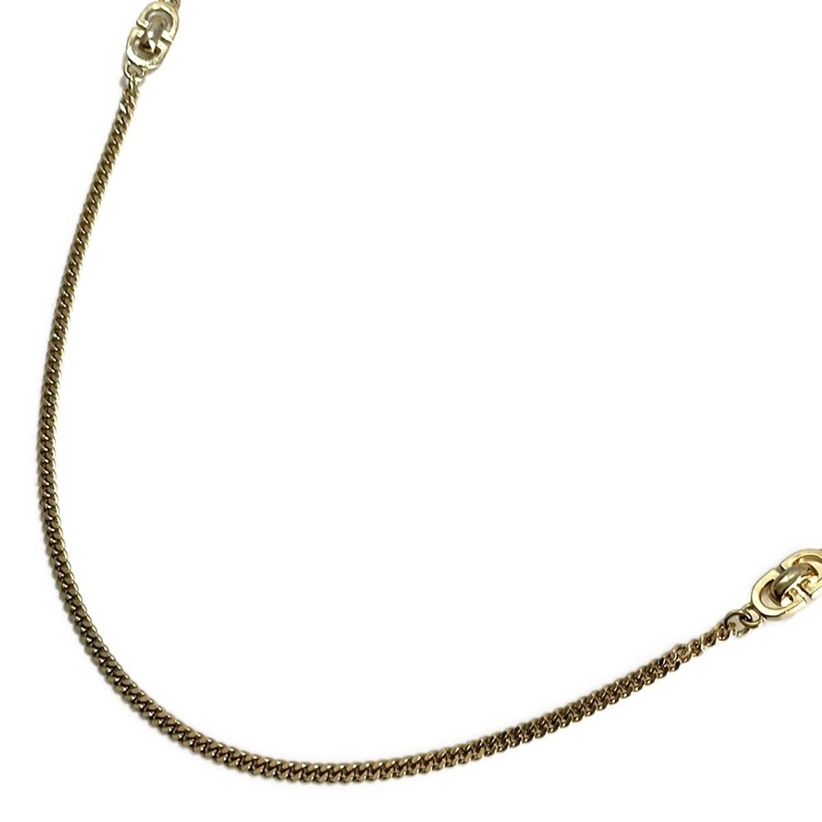 DIOR|ChristianDior ディオール|クリスチャンディオール ネックレス - ゴールド CDモチーフ