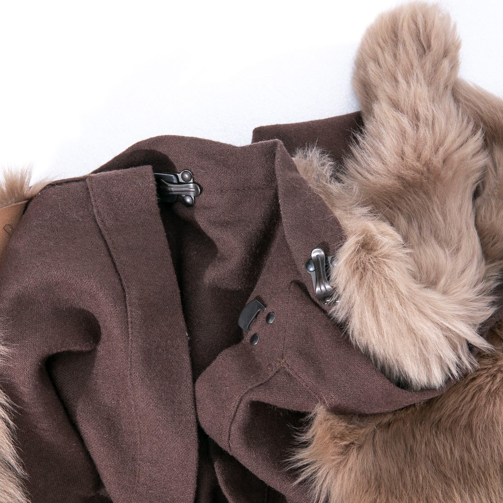 Karl donoghue ラムスキン ショール KARL DONOGHUE ファーストール