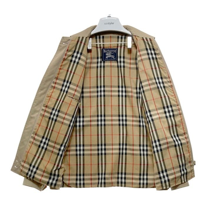 英国製 80s burberrys スウィングトップ ベージュ ハリントン ☆burberrys バーバリー 英国製 80s スウィングトップジャケット