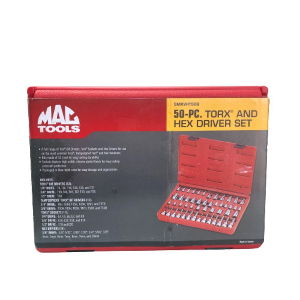◇◇MAC TOOLS マック マスタートルクス・ヘックスドライバーセット 50Pc. SMXVHI50B なんでもリサイクルビッグバンSHOP メルカリ