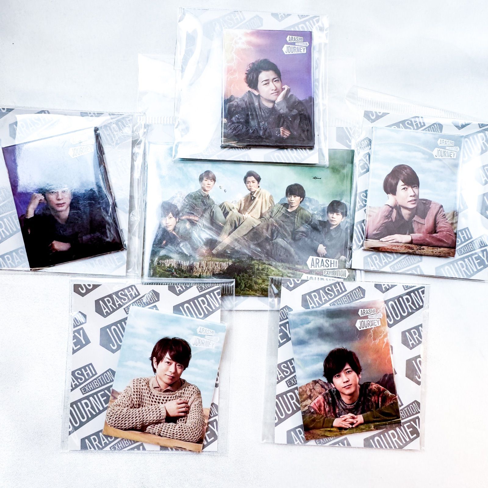 新品未開封 マグネット 6種セット 「ARASHI EXHIBITION “JOURNEY” 嵐を
