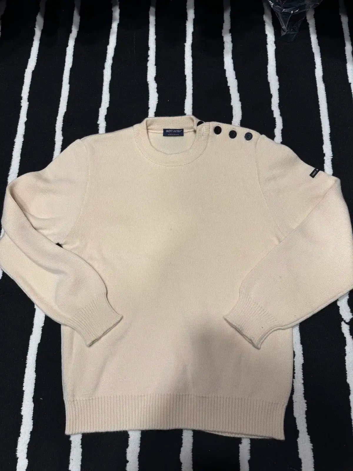 セントジェームス ウール セーター M Size （ 100 % wool ）