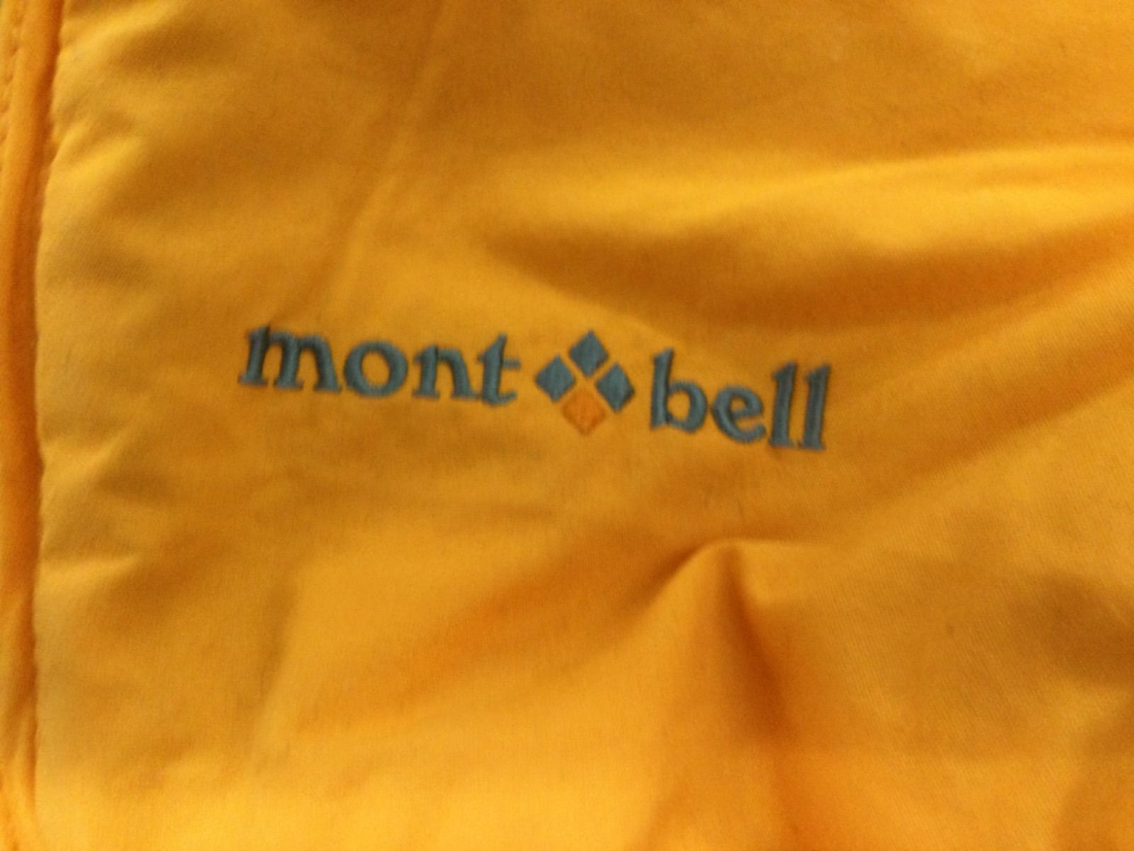 mont-bell ジャンプスーツ サイズ80 オレンジ Mont-bell モンベル ベビージャンプスーツ 80 オレンジオレンジ